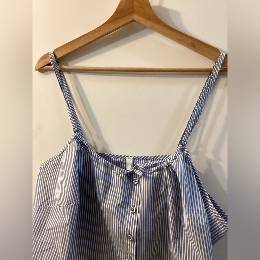SKIMS Cotton Poplin Cropped Camisole Size XL - Picture 13 of 15